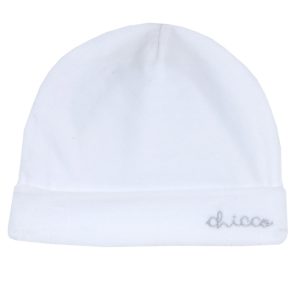 Cappellino Bianco Ciniglia Chicco