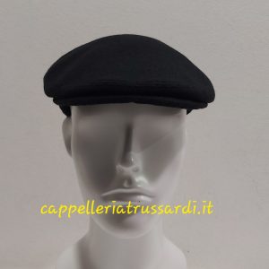 COPPOLA BERRETTO NERO LANA MADE IN ITALY misura 57