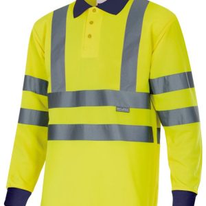 Polo Bicolore Alta Visibilità