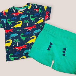 Completo Neonato Dinosauri Losan