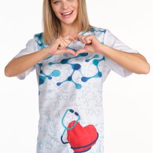 Casacca unisex Cuore rosso