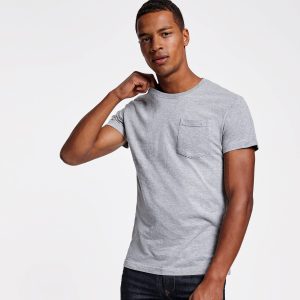 T-shirt uomo con taschino