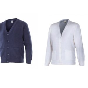 Cardigan maglia rasata da donna