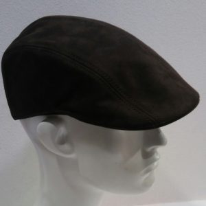BERRETTO COPPOLA 100% PELLE INVERNALE MADE IN ITALY