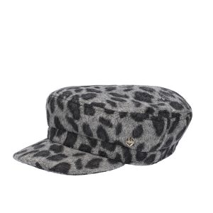 CAPPELLO BERRETTO NEW BOY IN PANNO GRIGIO MACULATO