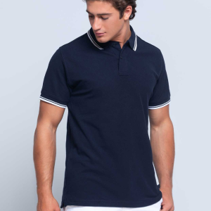 Polo Men Contrast Color Preristretto