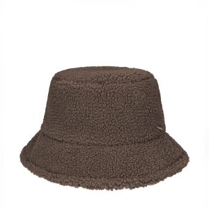 CAPPELLO CLOCHE CON TESA ECOPELLICCIA TEDDY