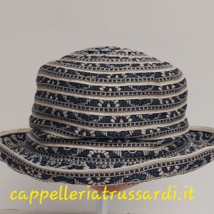 CAPPELLO DA SOLE BAMBINA ESTIVO BLU