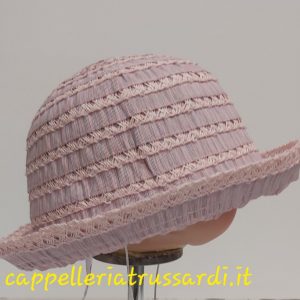 CAPPELLO DA SOLE BAMBINA ESTIVO ROSA