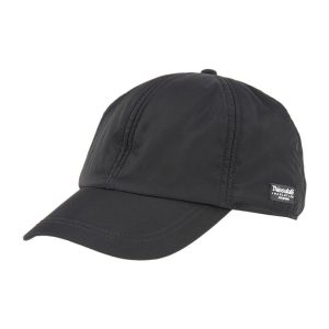 CAPPELLO VISIERA BASEBALL NYLON CON FODERA THINSULATE E CON PARAORECCHIE NERO