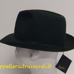 BORSALINO CAPPELLO HAT HUT CHAPEAU FELTRO LAPIN GREEN VERDE