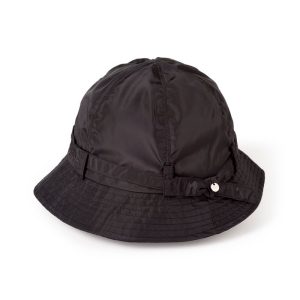 CAPPELLO DONNA CLOCHE IMPERMEABILE NERO