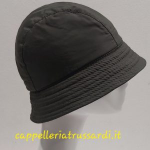 CAPPELLO IMPERMEABILE IMBOTTITO VERDE SCURO MADE IN ITALY