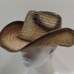 CAPPELLO COWBOY PAGLIA WESTERN EFFETTO VINTAGE