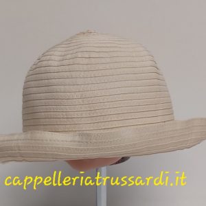 CAPPELLO DA SOLE BAMBINA ESTIVO PANNA