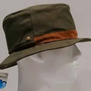 CAPPELLO IMPERMEABILE PESCATORE CACCIATORE HAT CHAPEAU TRASFORMABILE ALTA VISIBILITA’