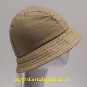 CAPPELLO IMPERMEABILE IMBOTTITO BEIGE MADE IN ITALY
