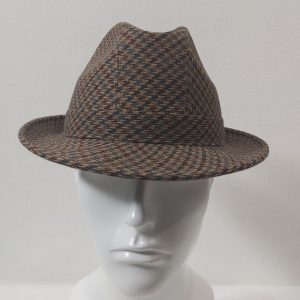 CAPPELLO UOMO PIED DE POULE LANA MADE IN ITALY MISURA 59
