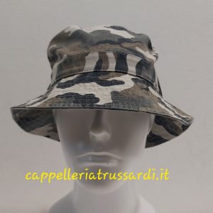 CAPPELLO PESCATORE 100% COTONE MIMETICO CAMOUFLAGE