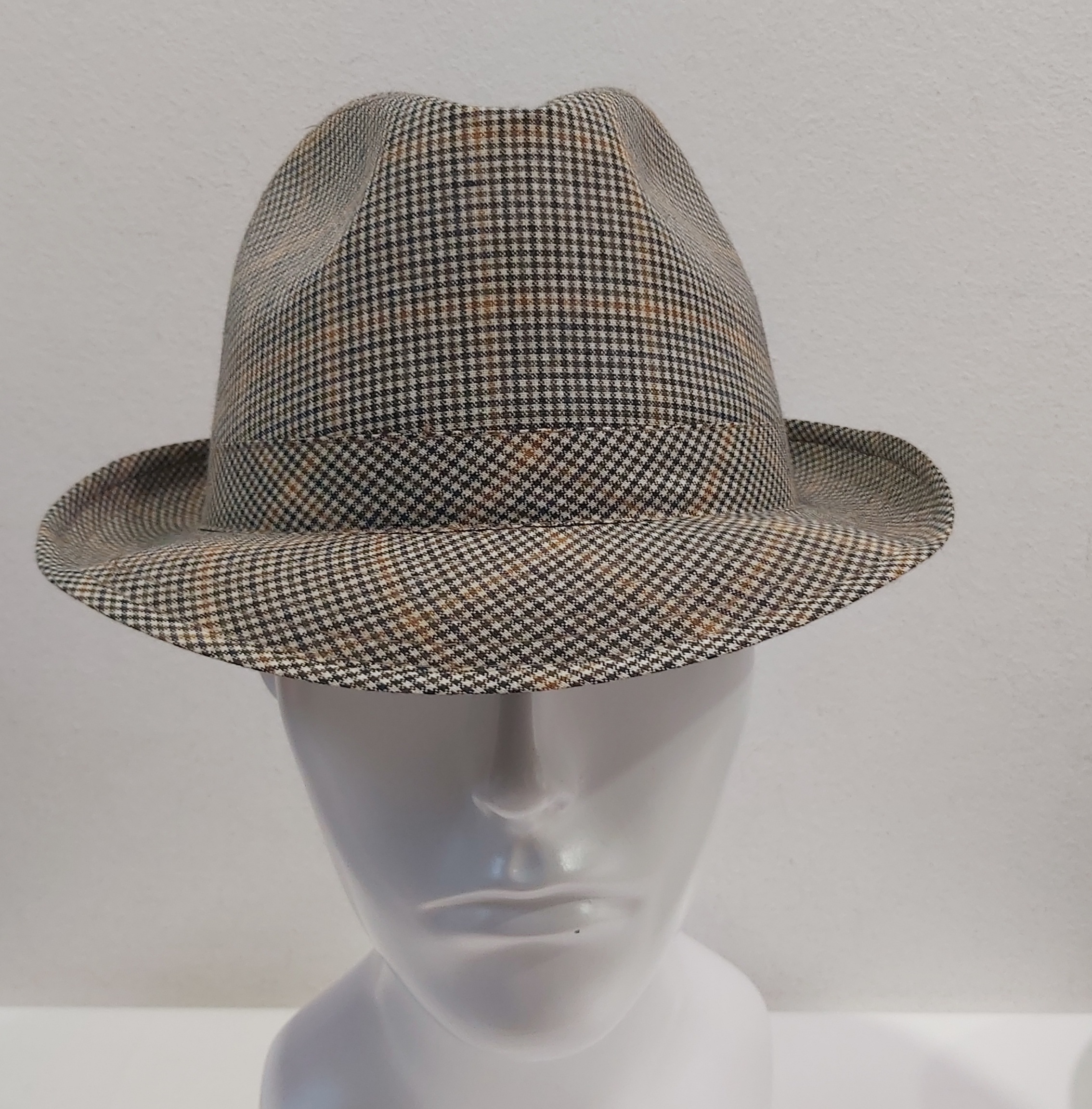 CAPPELLO ESTIVO UOMO BEIGE TRILBY HAT MADE IN ITALY MISURA 59