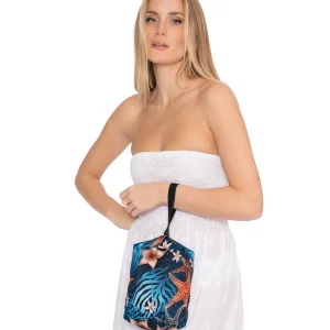 Pochette in Canvas Fantasia Portofino