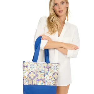 Borsa a Spalla in pelle Fantasia Positano