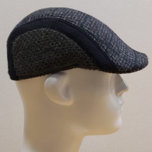 COPPOLA BERRETTO 3 COLORI BECCO D’OCA PURA LANA MADE IN ITALY MISURA 62