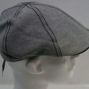 COPPOLA BERRETTO UOMO BECCO D’OCA GRIGIO CHIARO MISURA 62 MADE IN ITALY