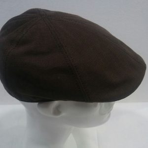 COPPOLA BERRETTO MARRONE BECCO D’OCA MADE IN ITALY MISURA 61