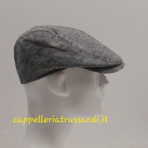 Coppola berretto GRIGIO puro lino Made in Italy