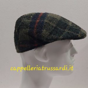 COPPOLA BERRETTO SCOZZESE VERDE INVERNALE MADE IN ITALY