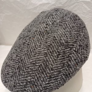 COPPOLA BERRETTO SPIGATO GRIGIO INVERNALE MADE IN ITALY 100% LANA