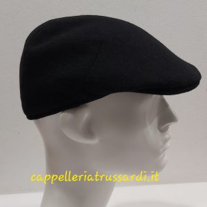 COPPOLA BERRETTO NERO INVERNALE MADE IN ITALY LANA