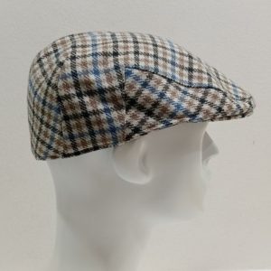 COPPOLA BERRETTO PIED DE POULE LANA CACHEMIRE MADE IN ITALY MISURA 62