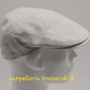 Coppola berretto puro lino BEIGE CHIARO made in Italy misura S 55/56