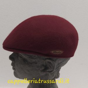 COPPOLA BORSALINO FELTRO LAPIN BORDO’ MADE IN ITALY MISURA S 54/55