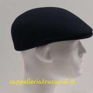 COPPOLA FELTRO LANA BLU MADE IN ITALY