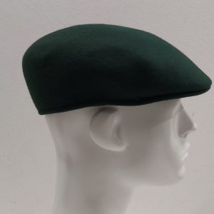 COPPOLA FELTRO LANA VERDE BOTTIGLIA MADE IN ITALY misura 53