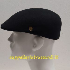 COPPOLA FELTRO LAPIN NERO MADE IN ITALY