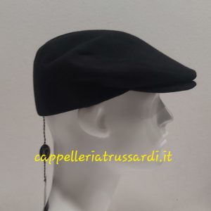 COPPOLA BERRETTO NERO LANA MADE IN ITALY