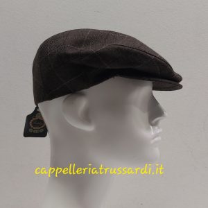 COPPOLA BERRETTO MARRONE PURA LANA MADE IN ITALY