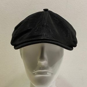 BERRETTO Peaky Blinder ECOPELLE NERO MADE IN ITALY MISURA 61