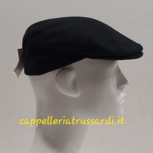 COPPOLA BERRETTO NERO LANA CASHMERE CON TEFLON