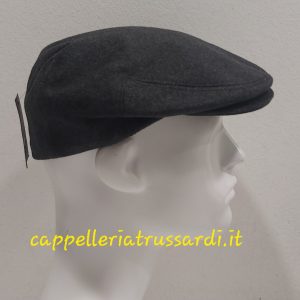 COPPOLA BERRETTO PURA LANA GRIGIO MADE IN ITALY