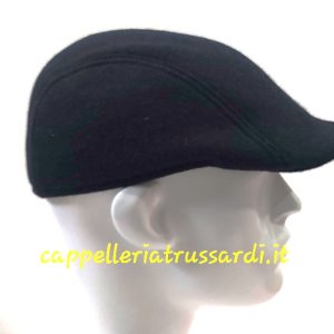 COPPOLA BERRETTO BLU BECCO D’OCA PURA LANA MADE IN ITALY