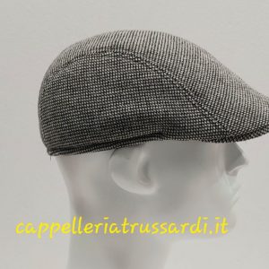 COPPOLA BERRETTO BEIGE PURA LANA MADE IN ITALY BECCO D’OCA