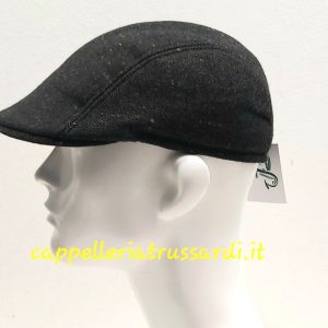 COPPOLA BERRETTO VERDE SCURO BECCO D’OCA PURA LANA MADE IN ITALY