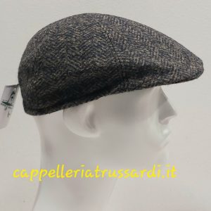 COPPOLA BERRETTO BLU MARRONE PURA LANA MADE IN ITALY