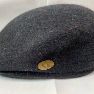 COPPOLA BARBISIO FELTRO LAPIN BLU MELANGE MADE IN ITALY