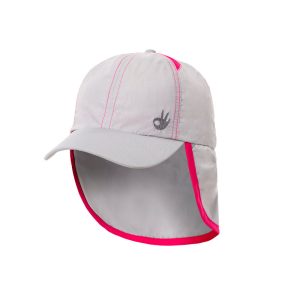 CAPPELLO TREKKING VISIERA COTONE BAMBINO CON COPRINUCA PER PROTEZIONE DAL SOLE TAGLIA 54/55
